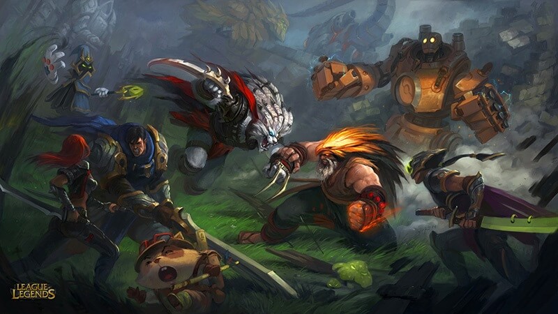 Dota 2 và liên minh huyền thoại có phần đồ họa khác biệt