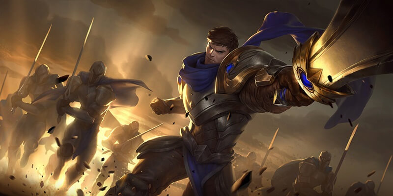 Garen là vị tướng xuất hiện đầu tiên của game LOL