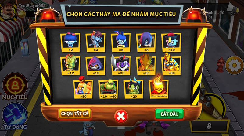 Tỷ lệ đổi thưởng của từng zombie vô cùng ấn tượng Tỷ lệ đổi thưởng của từng zombie vô cùng ấn tượng