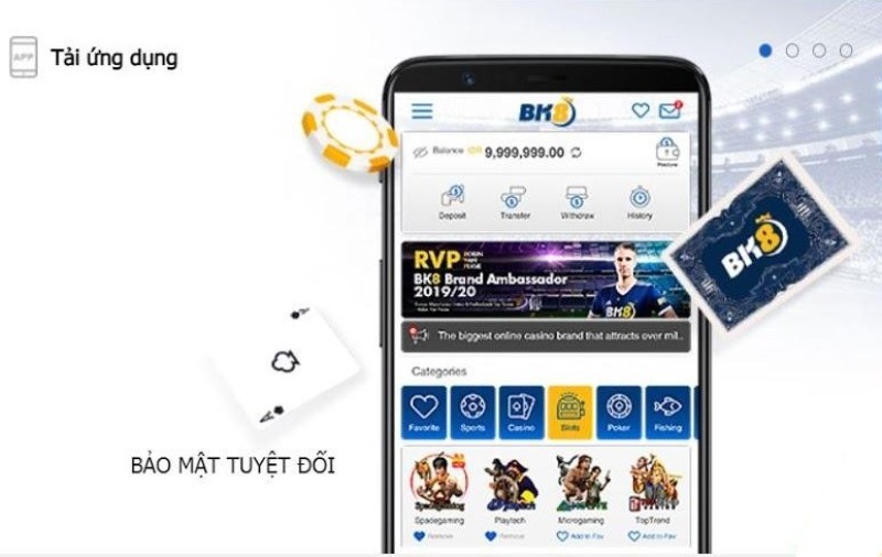 BK8 ứng dụng chơi Slots Game tốt nhất hiện nay BK8 ứng dụng chơi Slots Game tốt nhất hiện nay