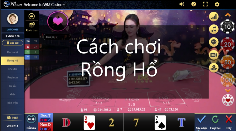 Hướng dẫn cách chơi rồng hổ tại nhà cái BK8 Hướng dẫn cách chơi rồng hổ tại nhà cái BK8