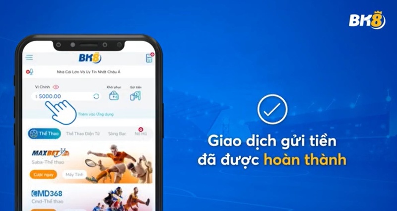 Kiểm tra lại số dư ví để hoàn thành Kiểm tra lại số dư ví để hoàn thành